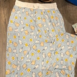 Mens M Little Sleepies breakfast buddies Print Pajama Pants